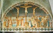 Fra Angelico Crucifixion and Saints oil painting on canvas